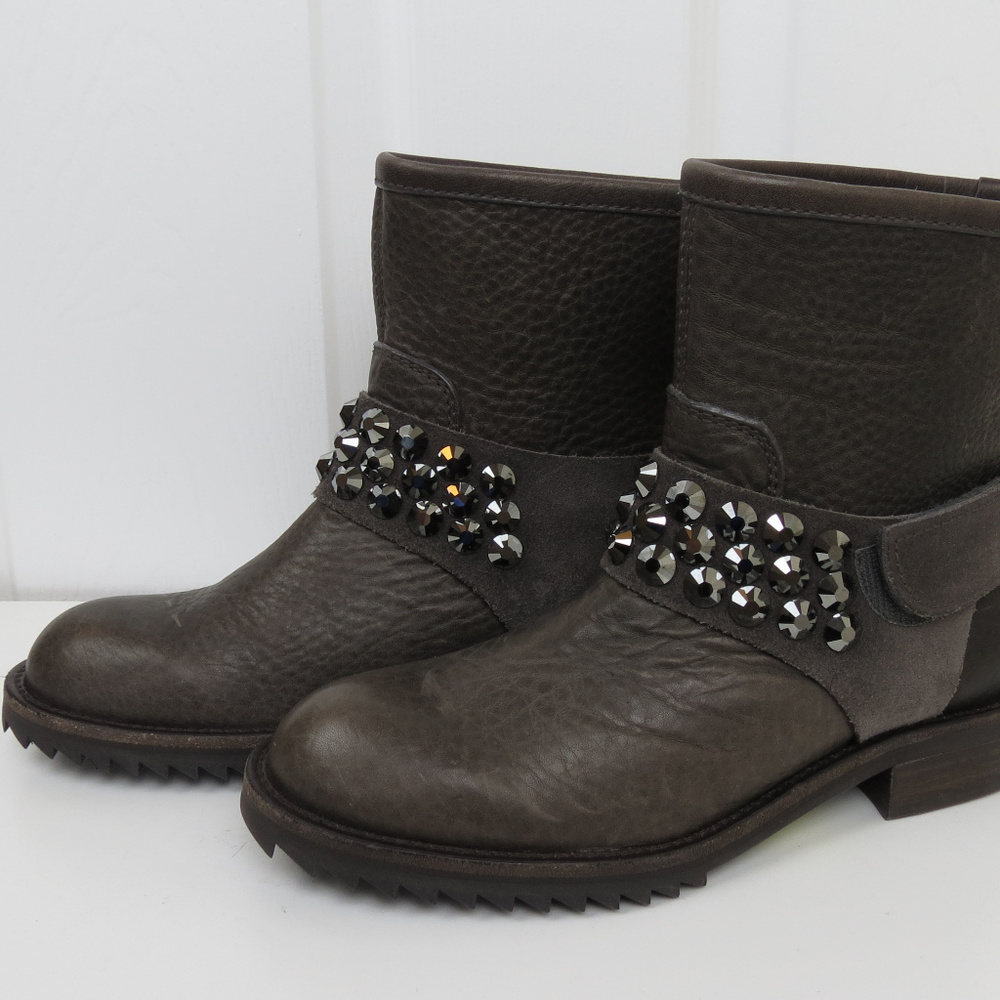 NWOB Pedro Garcia Womens Kian Brown Leather Boots